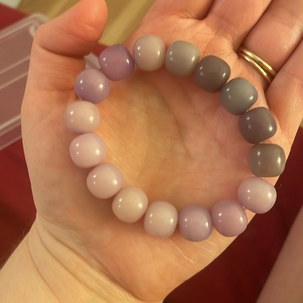 The Adventure Bracelet in purple - bodhi bead